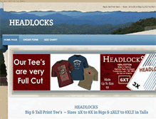 Tablet Screenshot of headlocks.net